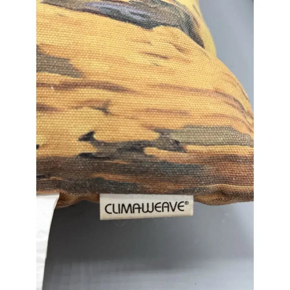 Climaweave Horse Pillow Western Running Horses 18x18 Decor